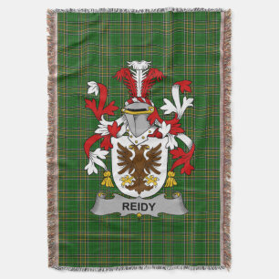 Couverture Armoiries irlandaises Reidy ou O_Reidy Coat of Arm