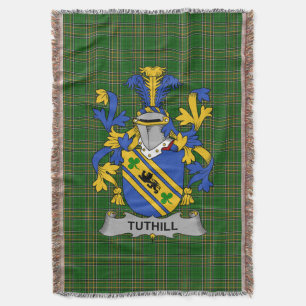 Couverture Armoiries irlandaises Tuthill Family Crest Irlande