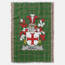 Armoiries irlandaises Udall Family Crest Irlande