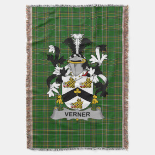 Couverture Armoiries irlandaises verner Family Crest Irlande