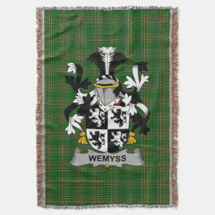 Couverture Armoiries irlandaises Wemyss Family Crest Irlande