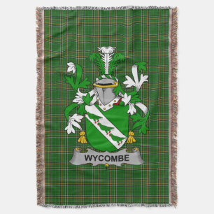 Couverture Armoiries irlandaises Wycombe Family Crest Irlande