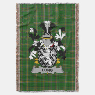 Couverture Armoiries longues ou longues irlandaises Family Cr