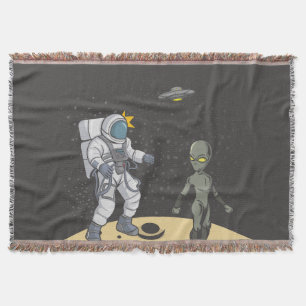 Couverture Astronaute et alien