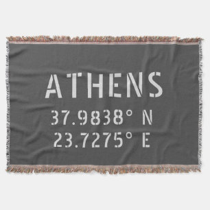 Couverture Athènes Latitude Longitude