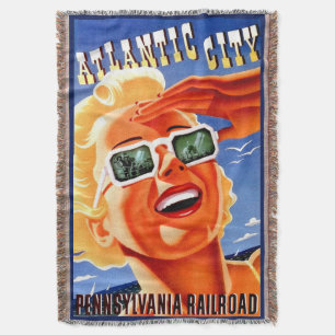 Couverture Atlantic City via la Pennsylvania Railroad