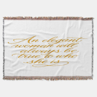 Couverture avec citation motivante pour femmes