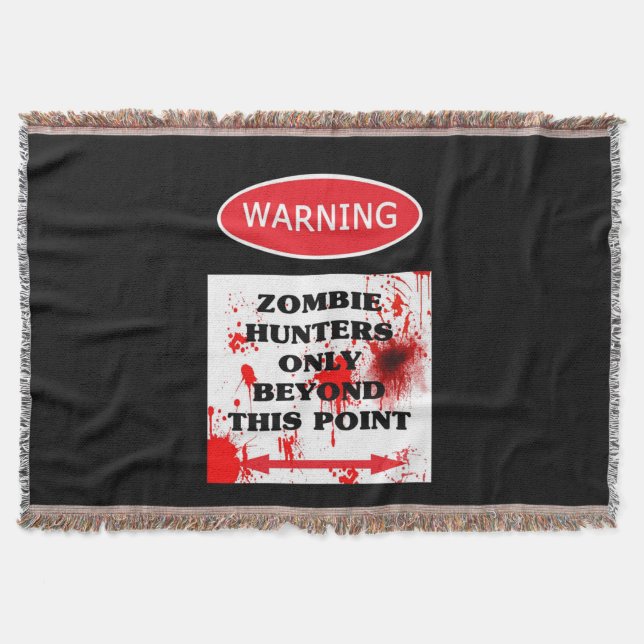 Couverture Avertissement Chasseurs Zombie uniquement (Devant)