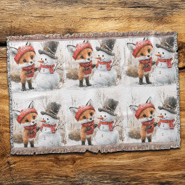 Couverture Baby Fox et Snowman