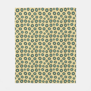 Couverture baguée bleue de poulpe