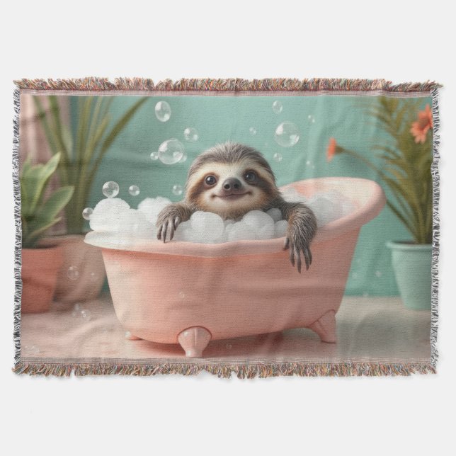 Couverture Bain de paresseux éclaboussant (Devant)
