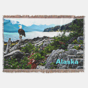 Couverture Bald Eagle Sur La Côte De L'Alaska