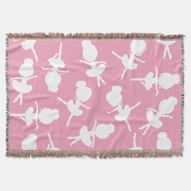 Couverture Ballerina Motif, Ballet Girls, Ballet Dance (Devant)
