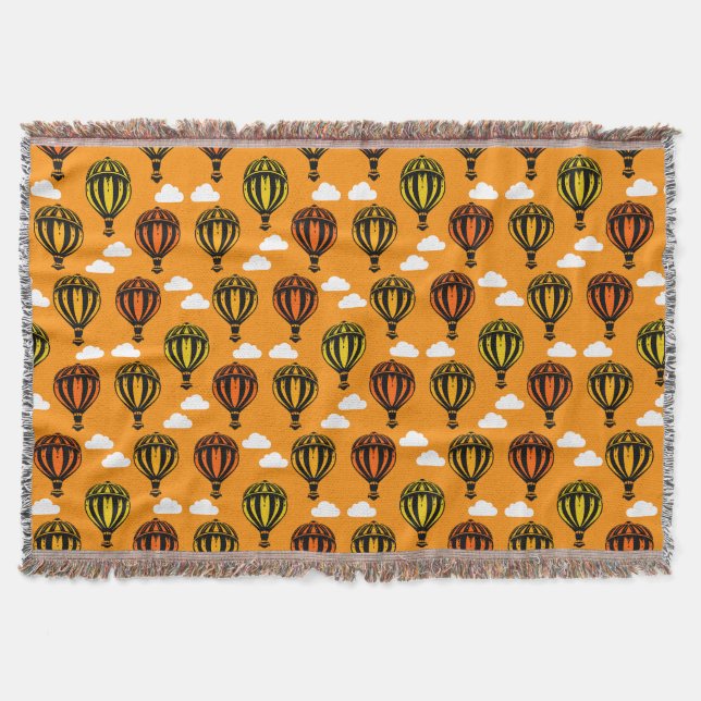 Couverture Balloon à air chaud avec modèle (Devant)