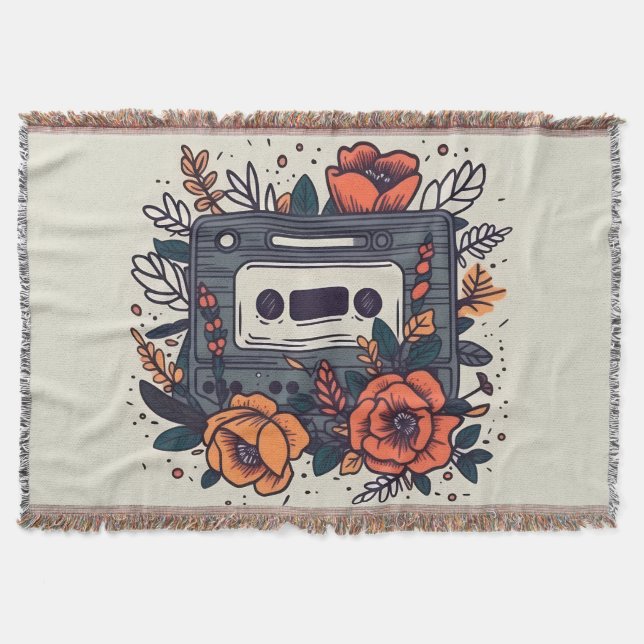 Couverture Bande de cassette florale (Devant)