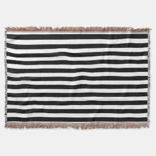 Couverture Bandes de bonbons noir et blanc