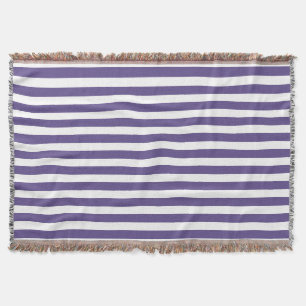 Couverture Bandes de bonbons ultra violettes et blanches