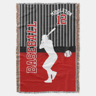 Couverture Baseball ⚾ Sport - Rouge