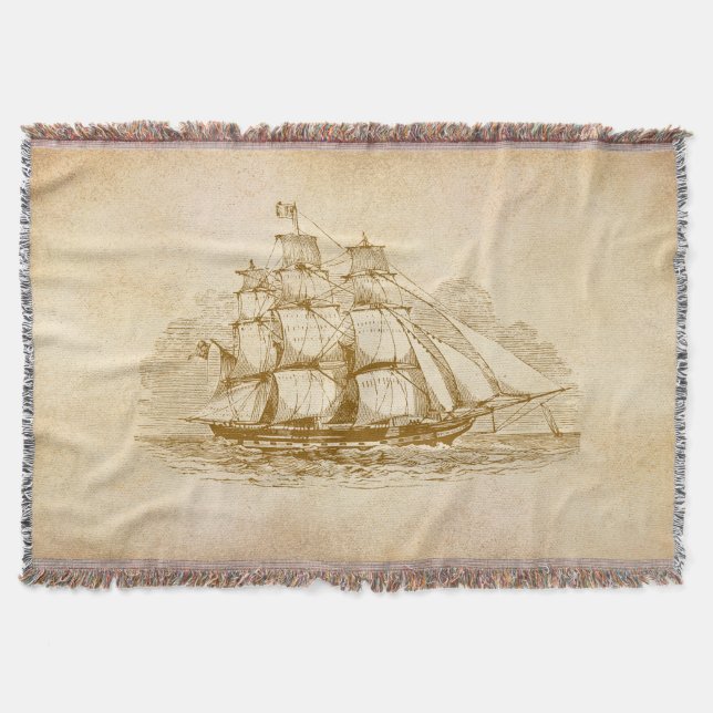 Couverture Bateau vintage de voile (Devant)