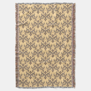 Couverture Beau motif ethnique de Damas pointillisme