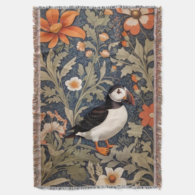 Couverture Beau Puffin William Morris Inspiré (devant Vertical)