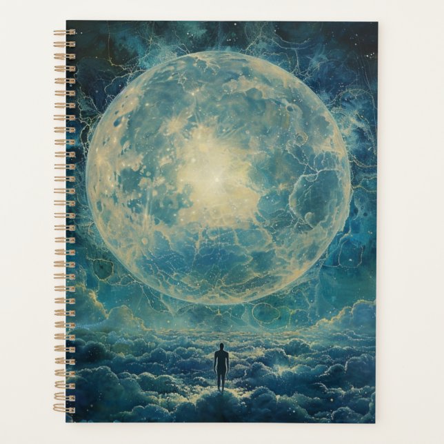 Couverture bébé Lune est un miroir (Devant)