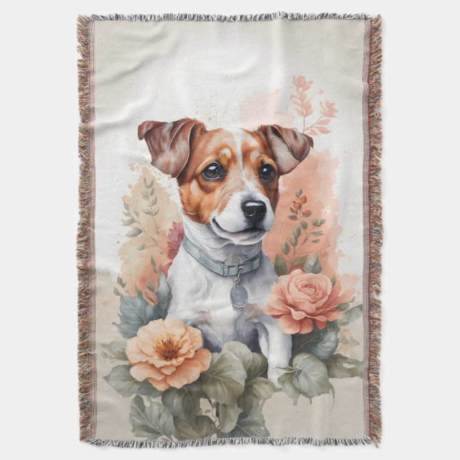 Couverture Bébés mignons animaux | Jack Russell Terrier Puppy (devant Vertical)