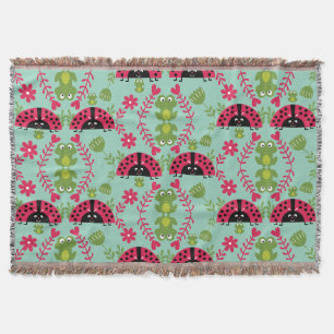 Couverture Belle coccinelle fantaisiste pour enfants