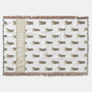 Couverture Berger Allemand Personnalisé (Sable)