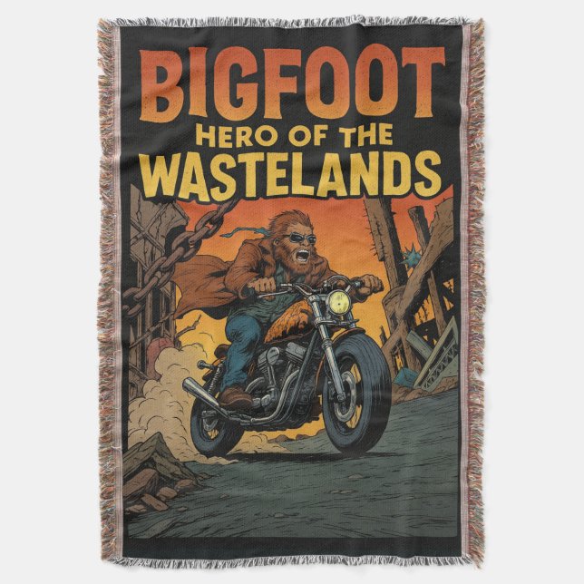 Couverture Bigfoot Hero of the Wastelands Comic Book Cover (devant Vertical)