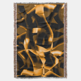 Couverture Bizarre mélange de rubans brûlés, orange et noir