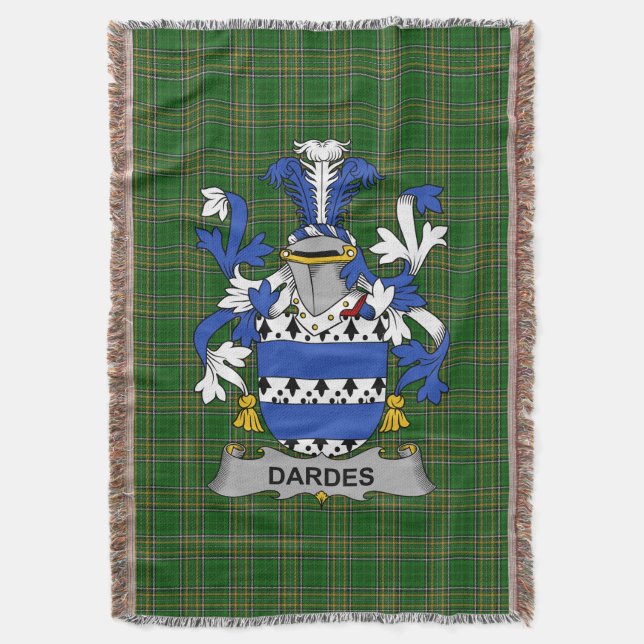 Couverture Blason de la famille Dardes ou Dardis irlandais  (devant Vertical)