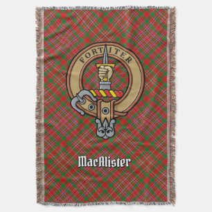 Couverture Blason du clan MacAlister sur tartan
