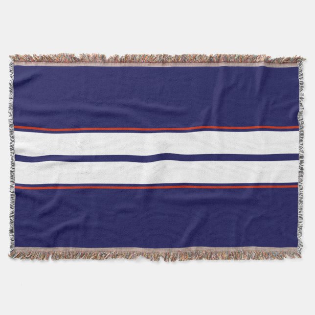 Couverture Bleu, blanc et rouge Classy (Devant)