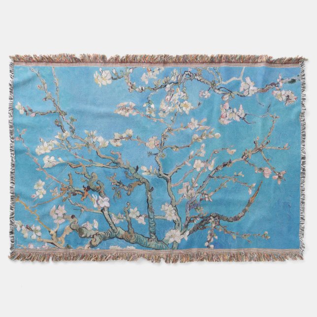 Couverture Bleu Vincent van Gogh Art Peinture (Devant)