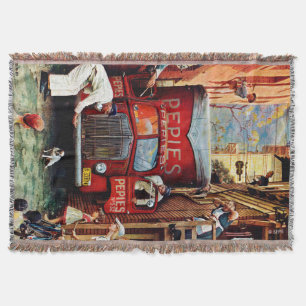 Couverture Bloc routier par Norman Rockwell