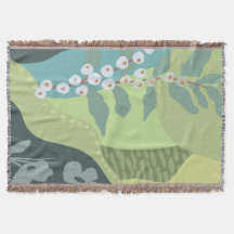 Blocs de couleurs mélangés de baies blanches