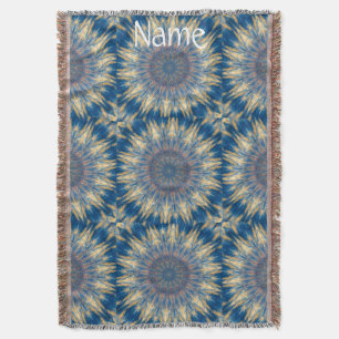 Couverture Blue Chakra Kaleidoscope Thunder_Cove