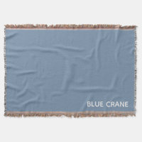 Blue Crane bleu color