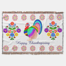 Bon thanksgiving. Fleurs design polonaises.