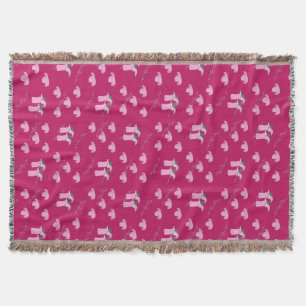 Couverture Bottes Et Casquettes De La Petite Fille Rose
