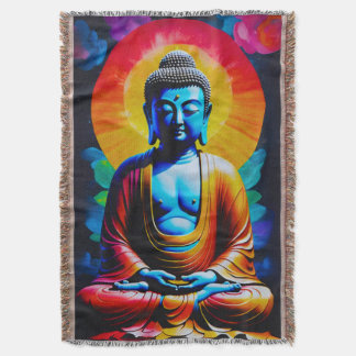 Couverture Bouddha médite