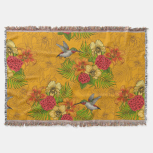 Couverture Bouquet tropical et colibris 2