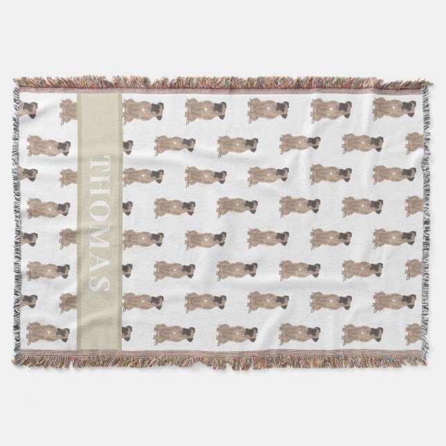 Couverture Boxer personnalisé (masque fauve)  (Devant)