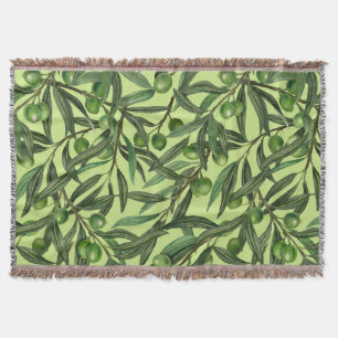 Couverture Branches d'olive sur le vert miel