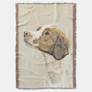 Couverture Brittany Paining - Un joli art original de chien