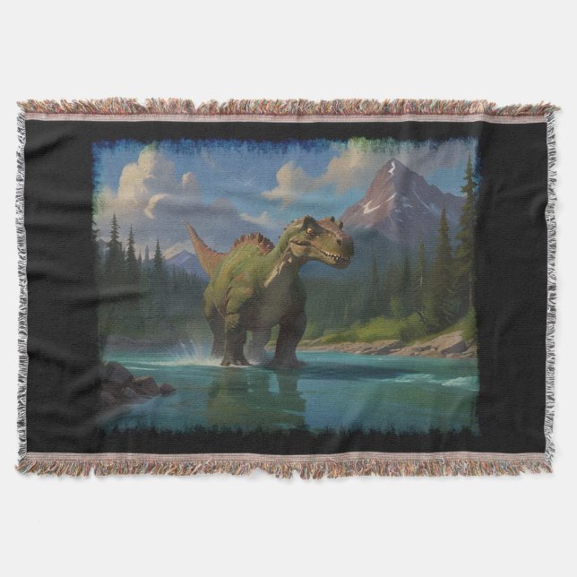 Couverture Brontosaurus à la canne et plaisir fluvial (Devant)