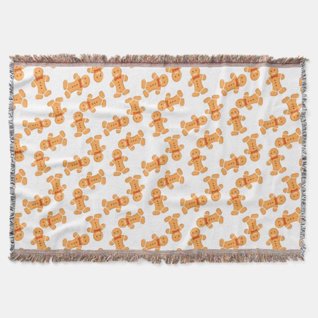 Couverture Brown homme en pain d'épices sur blanc (Devant)