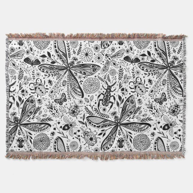 Couverture Bugs de Doodle sur bleu foncé (Devant)