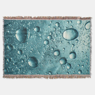 Couverture Bulles d'eau bleues Fond abstrait sous-marin